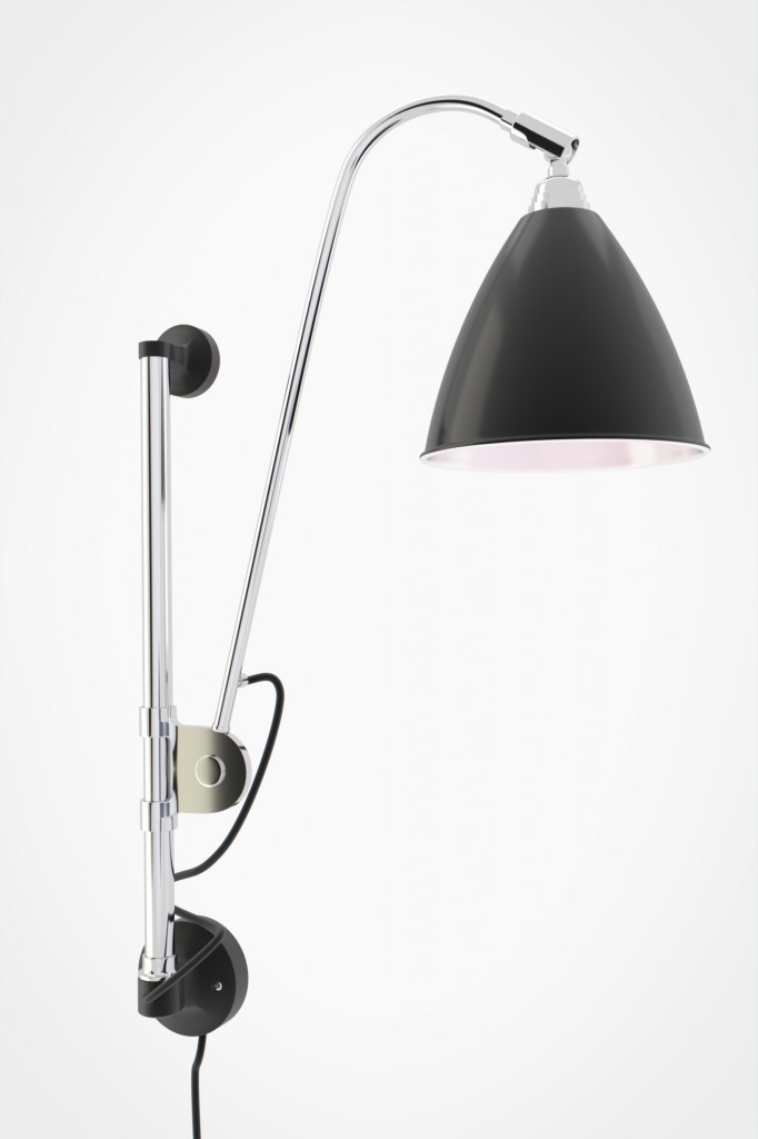 Model of a BL5 wall lamp preview image 2